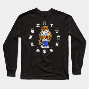 Year of the Tiger Chinese Zodiac Animal Long Sleeve T-Shirt